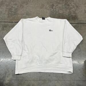 vintage no fear made in usa white small logo crewneck size xl